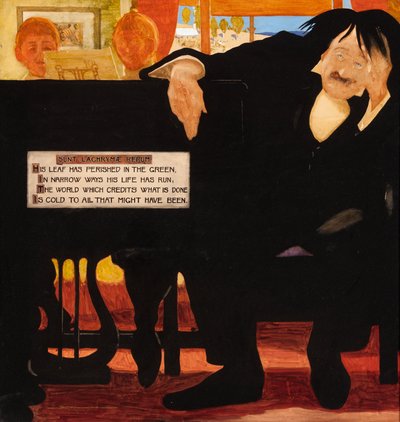 The Musician by William Blamire Young